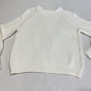 C&C California Womens S Knit Sweater White Pullover